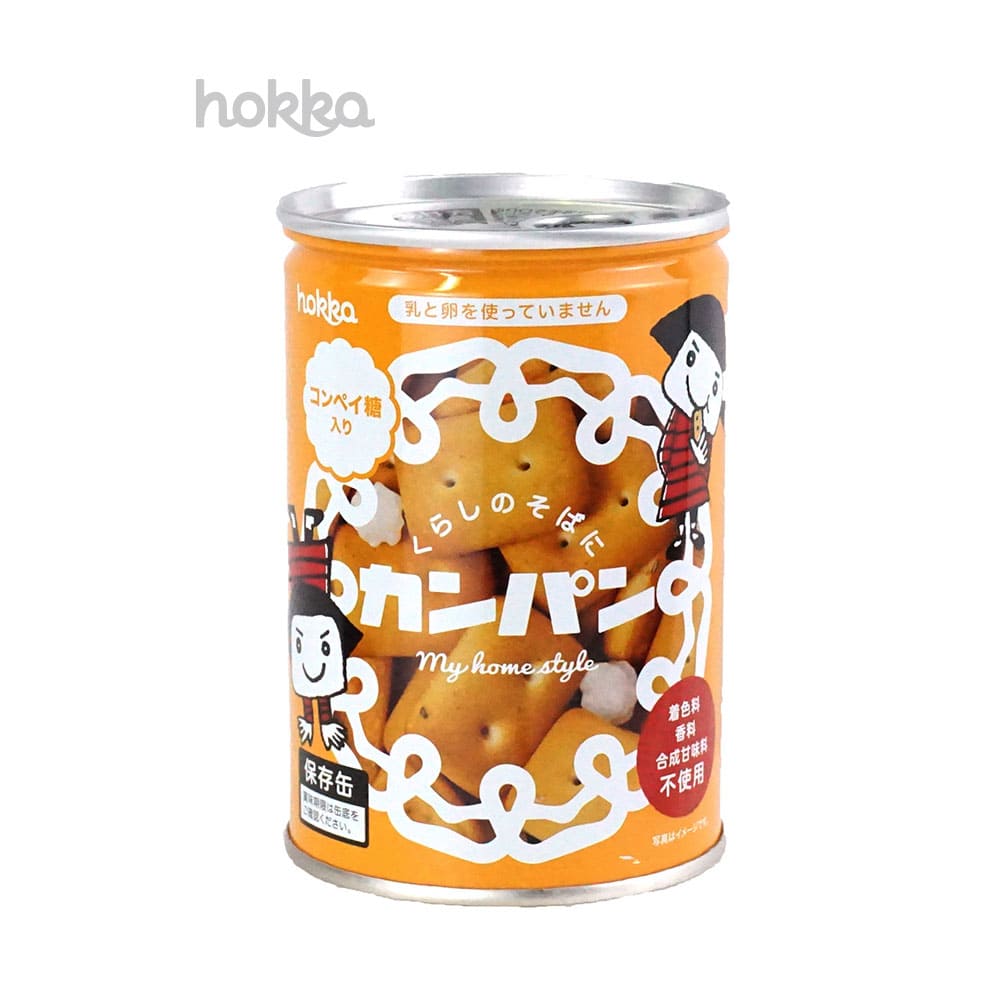 Hokkaのカンパン保存缶 Hokka ホッカ 北陸製菓株式会社