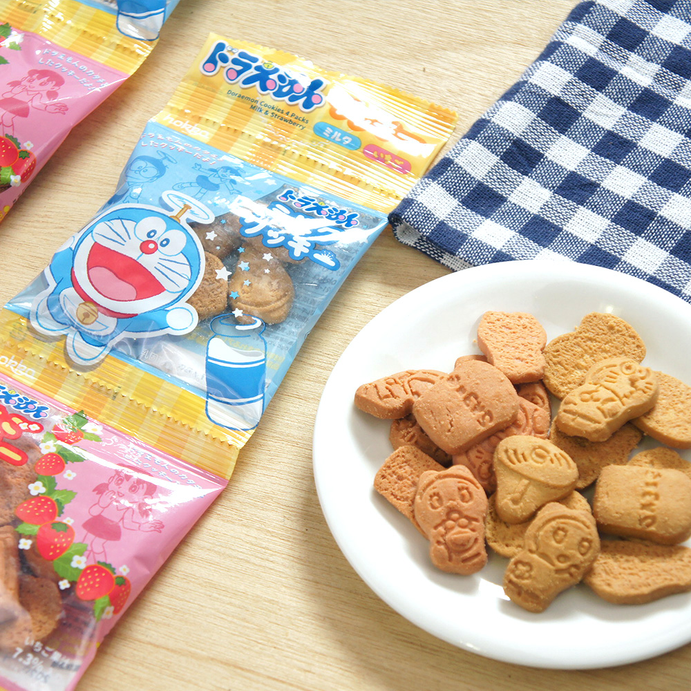 ドラえもんクッキー４パック Hokka ホッカ 北陸製菓株式会社